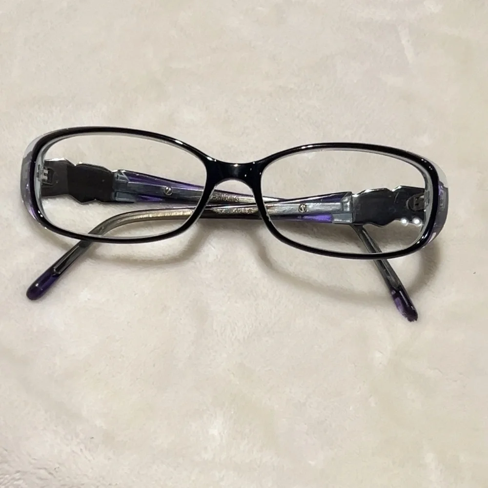 Vera Wang Eyeglass Frames. Blue.